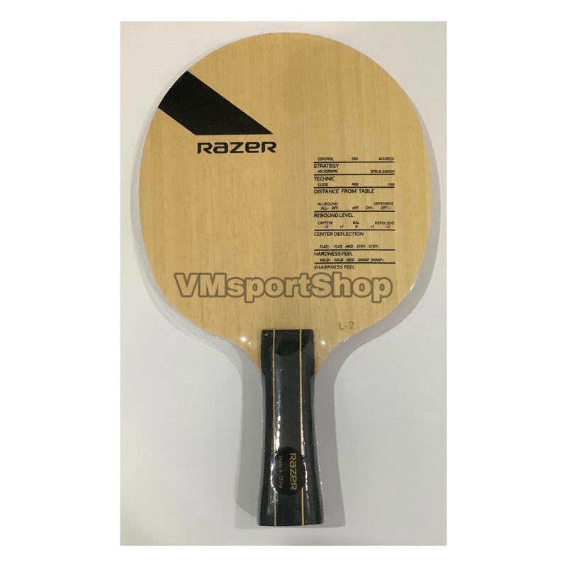 Razer L2 - Kayu Blade Bet Bat Pingpong Tenis Meja L-2