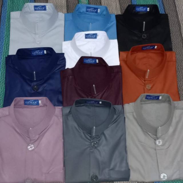 Baju Koko Ammu Merek Oemar&Mugaf  Haibah Pakaian Pria  Grosir Termurah Terlaris Baju Muslim Pria Kok