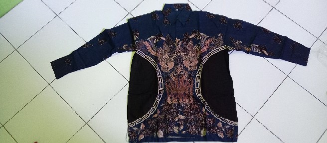 Tunik Batik Kouple Atasan Kople Tunik Atasn Batik Butiq Seragaman Atasan Batik