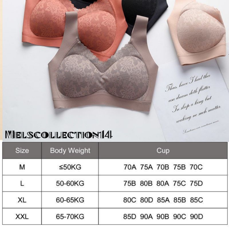 Bra hamil T 59/Bh ibu hamil seamless latex thailand busa tanpa kawat