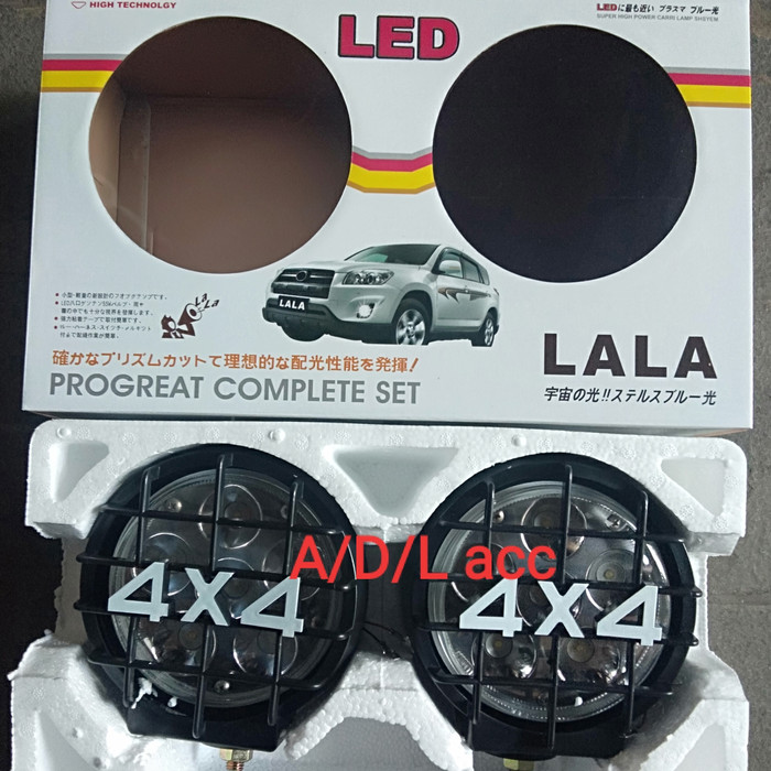 lampu tembak sorot KABUT Foglamp TANDUK BUMPER DEPAN BULAT 6 INCHI putih JEEP universal 4x4 led