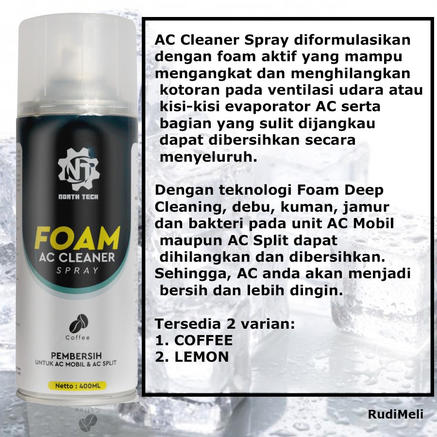 FOAM PEMBERSIH AC MOBIL DAN AC RUMAH (SPLIT ) FOAM AC CLEANER