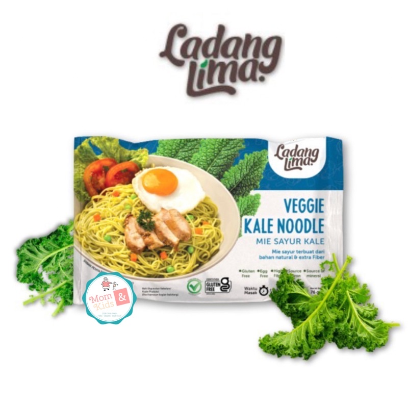 Ladang Lima Korean Noodle 94 gr Gluten Free | Mie Instant Sehat Halal