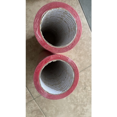 Lakban selotip warna putih FRAGILE 12 pcs ready stok bandung
