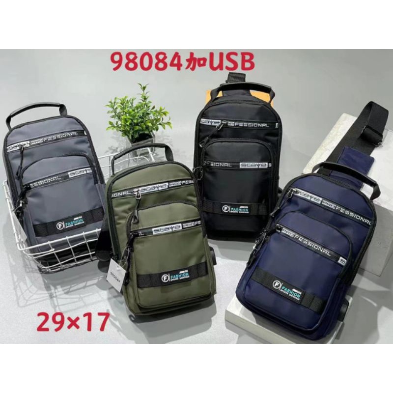 Tas Selempang Pria multifungsi Sling bags Besar Fhasion