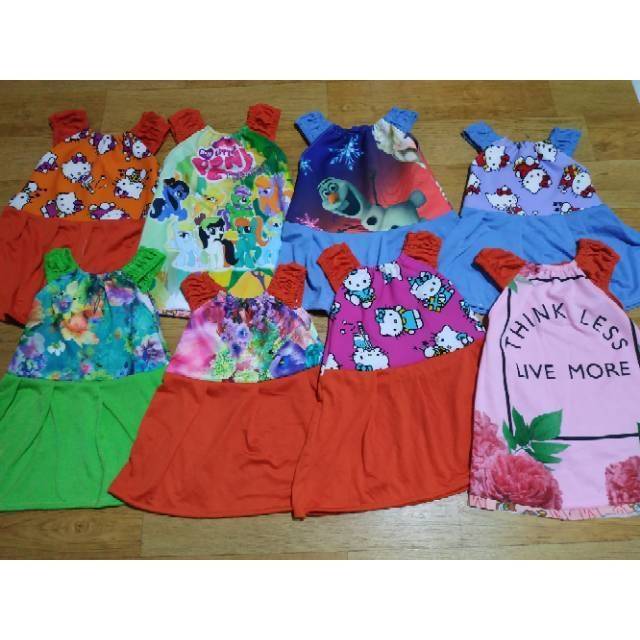 Dress anak 1-3 tahun / daster anak / baju main
