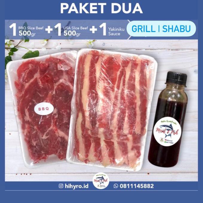 

Paket 2 | Bbq Slice , Usa Slice Beef & Sauce Cutdifastore