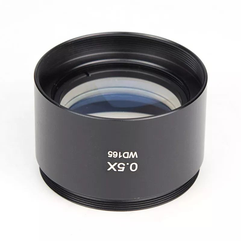 Lensa microscope trinokular 0.5x peninggi microscope