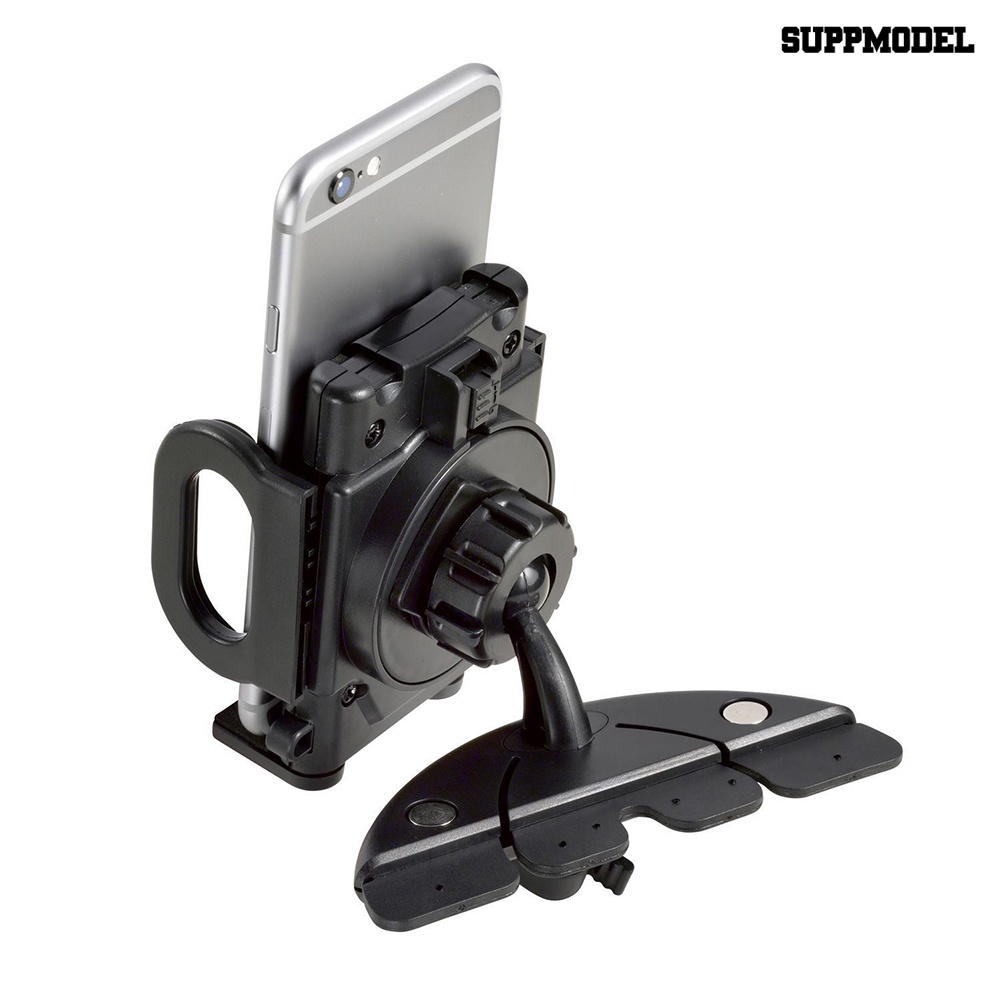 Sdl Bracket Holder Handphone / GPS Universal Teleskopik Untuk Slot CD Mobil