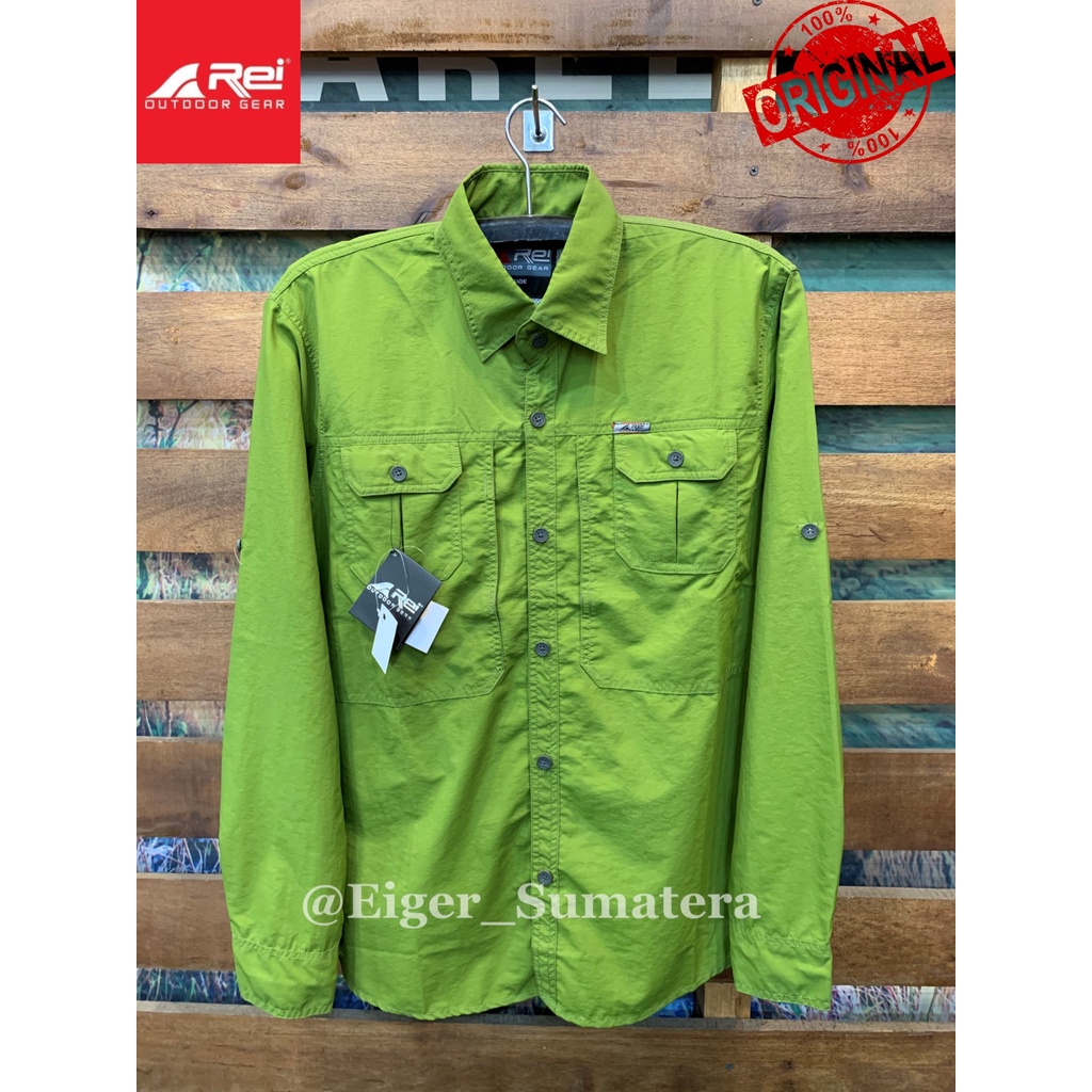 Rei Kemeja Lapangan Outdoor Panjang | Kemeja Arei Original