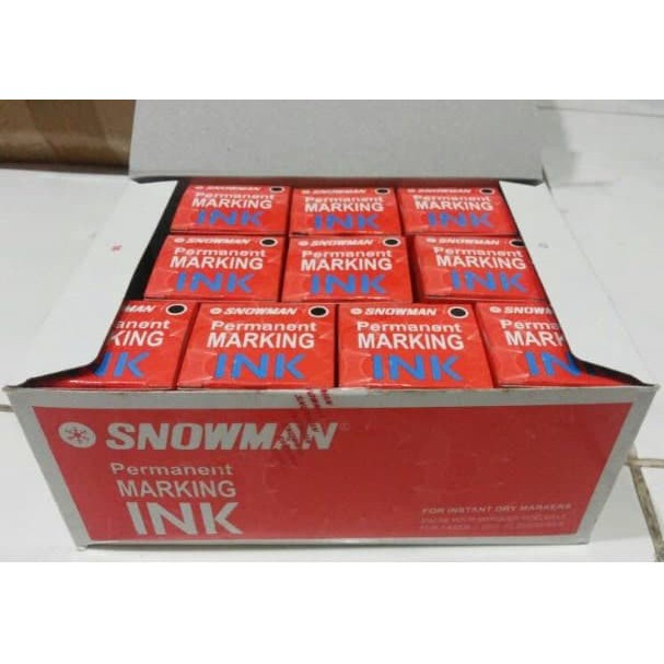 

Unik Tinta Isi Ulang Spidol Permanen Refill Tinta Snowman Permanent Diskon
