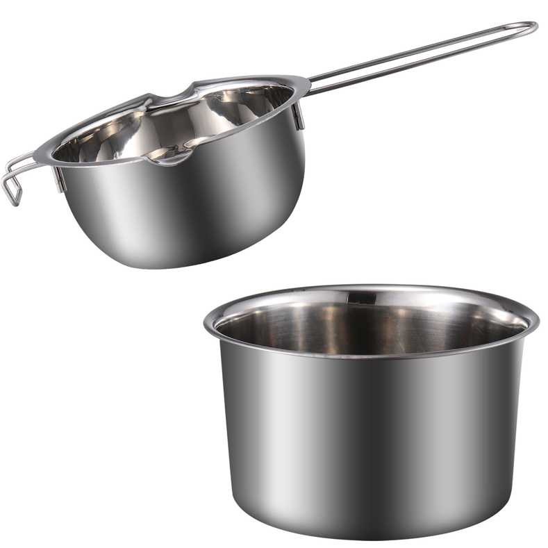 Panci Memasak Leleh Keju Coklat Set Melting Pot Stainless 400ml