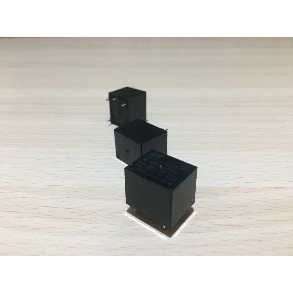 RELAY 5 PIN 24V 6A 250V 10A 250V 120VAC 24VDC HKE HRS4H-S-DC24V