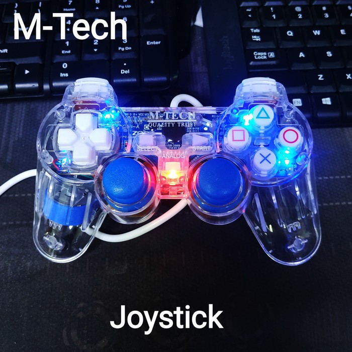 Trend-Gamepad / Stick PC / Laptop Single Transparan M-Tech MT-830S