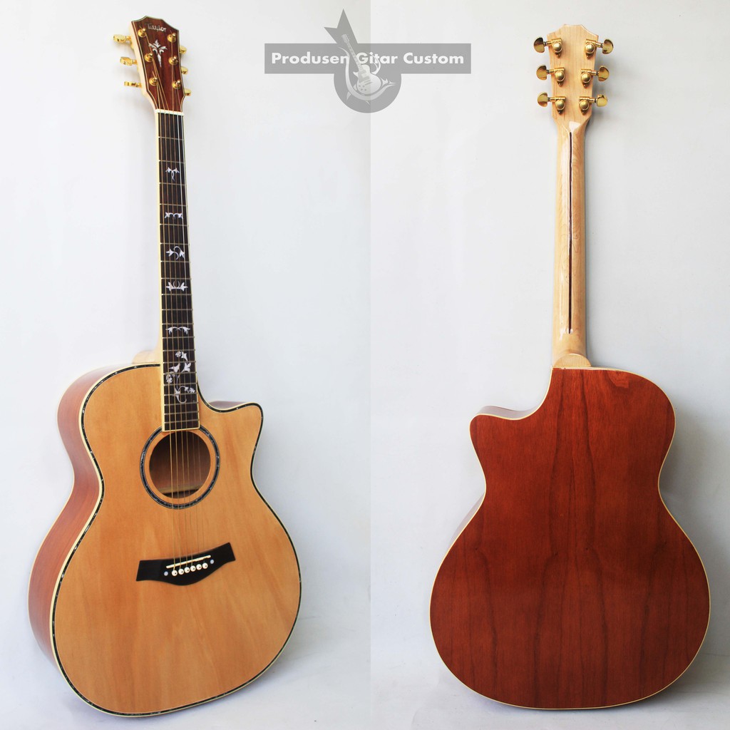 Gitar Taylor Akustik Elektrik Premium Shopee Indonesia