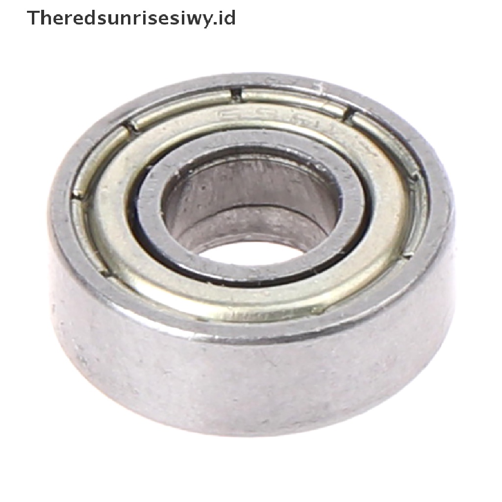 (Theredsunrisesiwy.Id) 10pcs / Set Bola Bearing Deep Groove Bahan Carbon Steel Ukuran 696zz