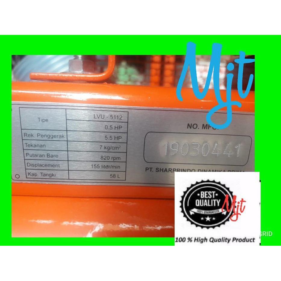 CUCI GUDANG    SUPER SALE  BIG SALE PROMO CUCI GUDANG Kompresor angin SUPER SHAPE 1/2 Pk bensin nlg
