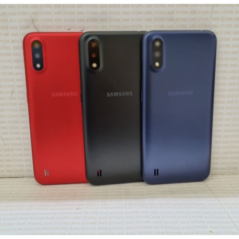 BACKDOOR BACK COVER SAMSUNG A01 A015 A015F KESING CASING HOUSING TUTUP BELAKANG ORIGINAL