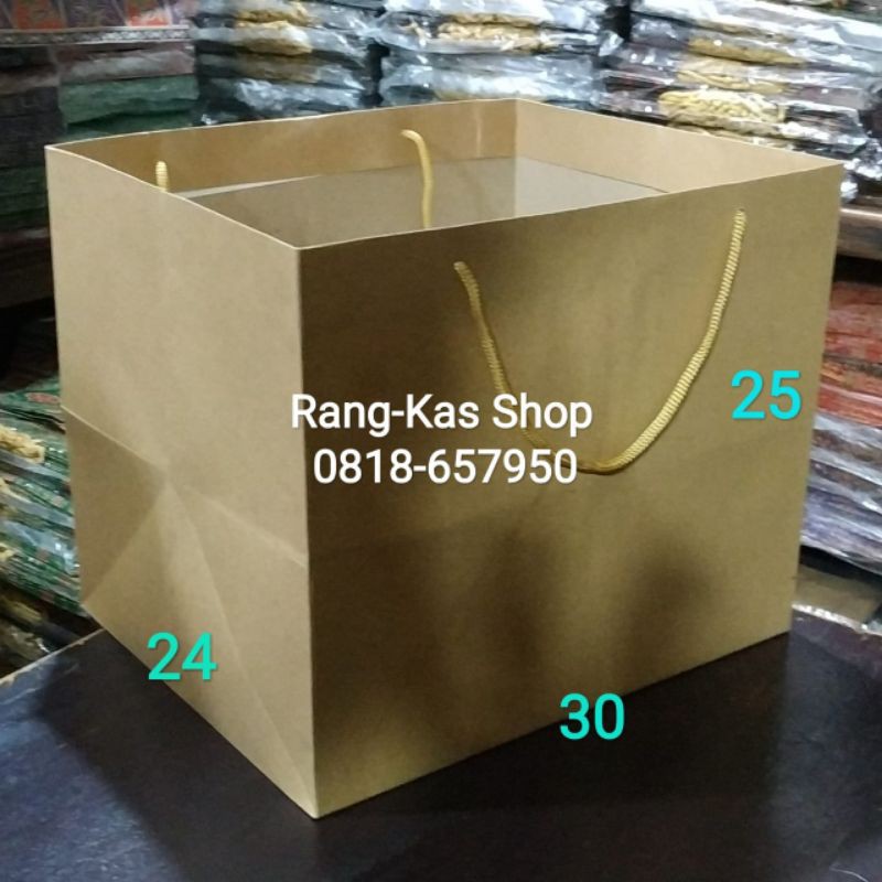 

Paper bag Polos Kue Bento 30x24 samson doff