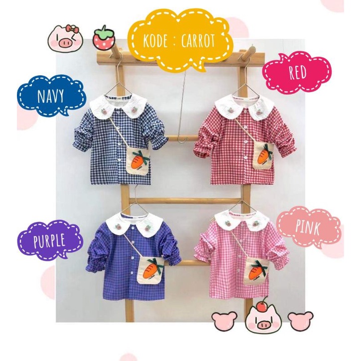 Dress Baju Anak Import Summer Perempuan Baju bayi Katun newborn babygirl