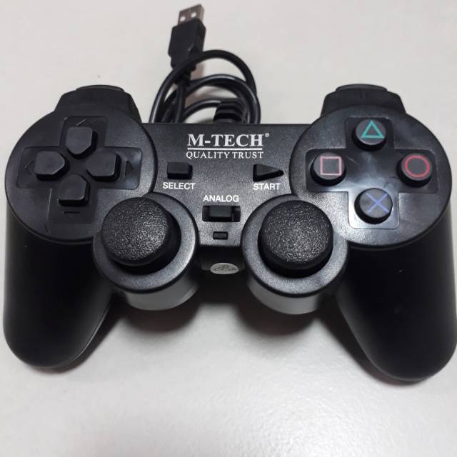 Stick stik PS Single Hitam M-tech Gamepad - USB