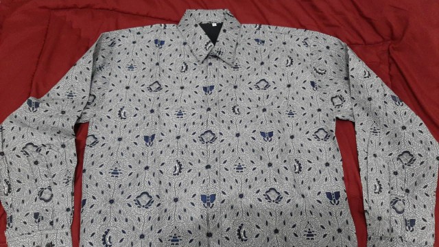 Sido Mukti Lawasan Kemeja Batik Pria Panjang Full Furing By Batik Florist