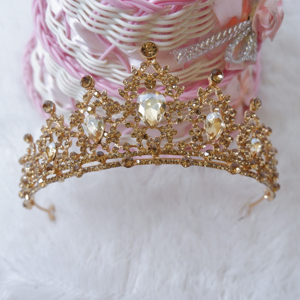 Mahkota/Tiara Bridal RoseGold/Gold