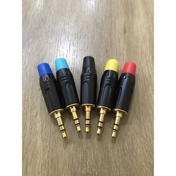 Jak Jek Mini Stereo 3,5mm Gold Plate Body Besi