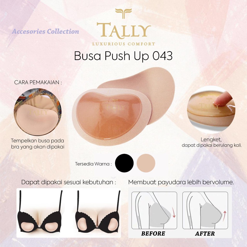 TALLY BUSA TAMBAHAN 043 I PUSH UP BUSA TEMPEL | SILICONE PAD