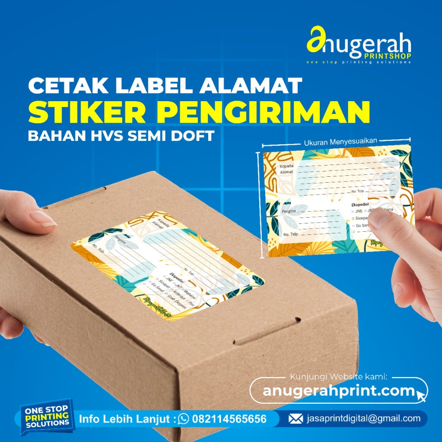 

Cetak Stiker Label Alamat Pengiriman Olshop Stiker Label Alamat Murah