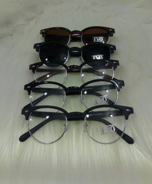 Kacamata Wanita Model Korea Terbaru EVO 6001 CL