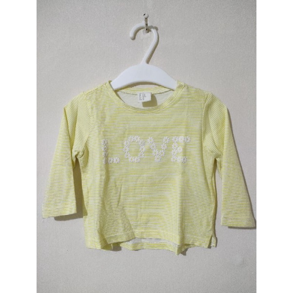 Preloved H&M HNM HM MC Mothercare atasan anak kaos anak