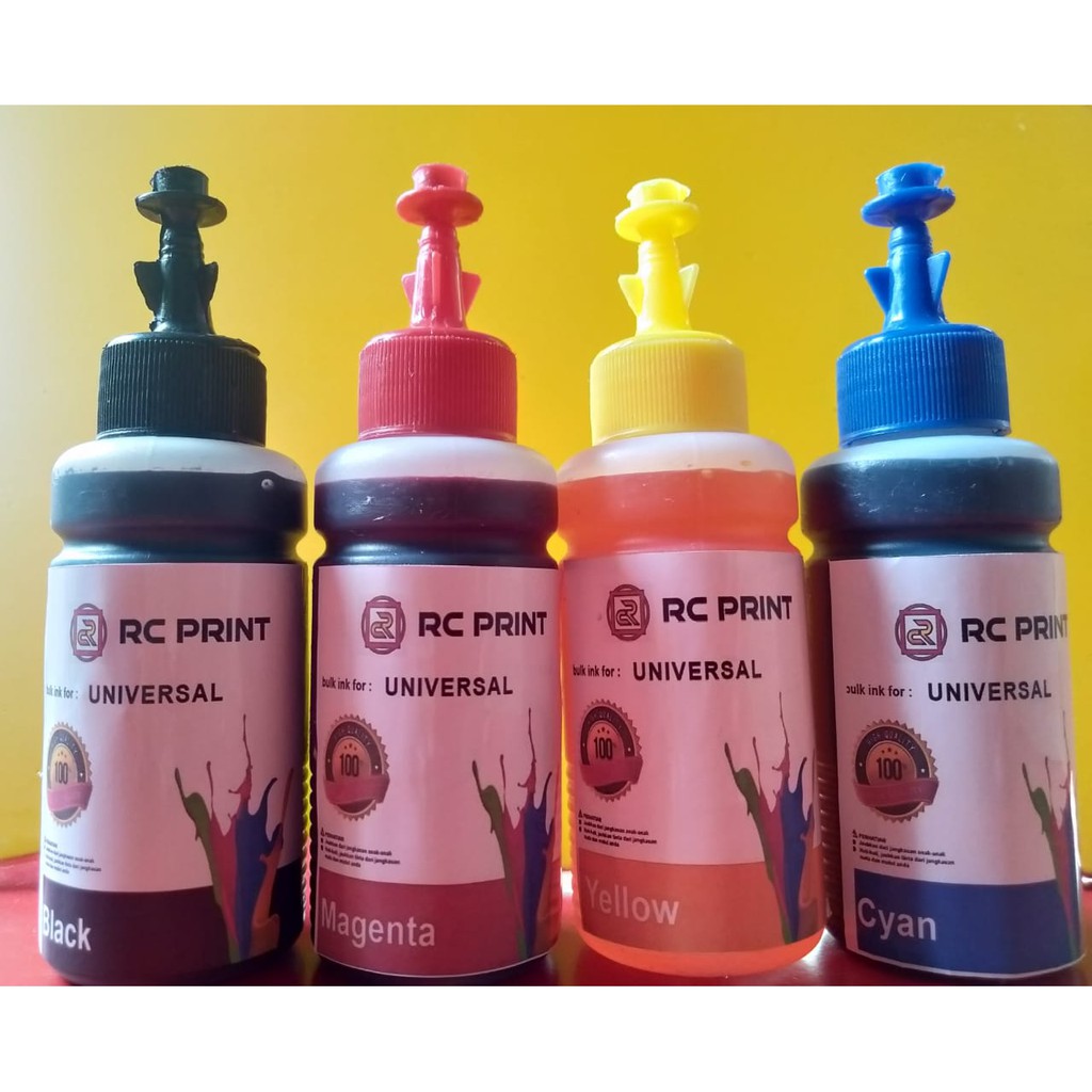 Tinta Universal EPS0N,CAN0N,BR0THER,HP Dye ink Refill / isi Ulang