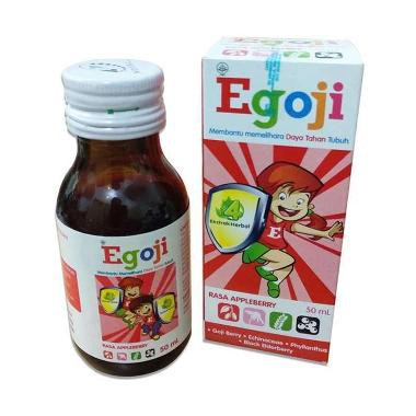 EGOJI SYRUP 50 ML Rasa Appleberry dan Rasa Anggur -  Suplemen Herbal Multivitamin Daya Tahan Tubuh Anak