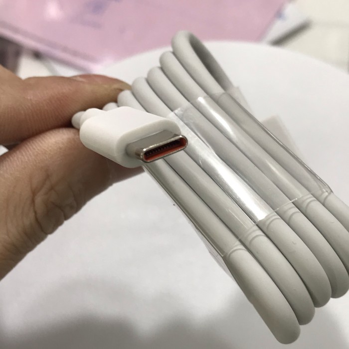 KABEL DATA USB TYPE C 5A CHARGER TURBO FAST CHARGING XIAOMI WHITE ORI