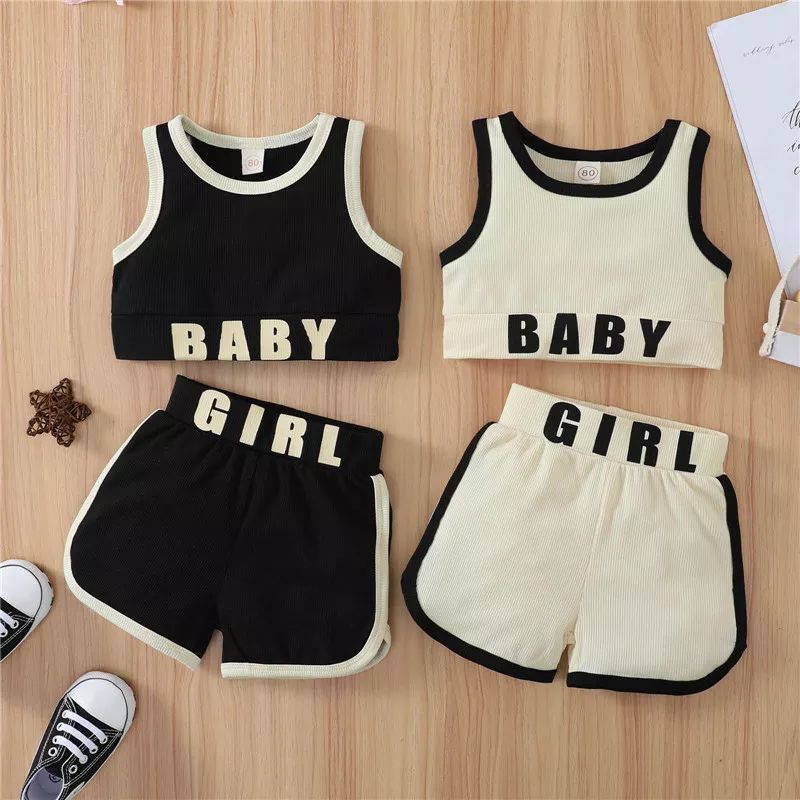 baju olah raga anak perempuan sport model casual import