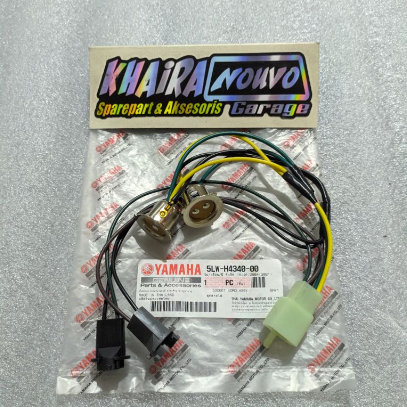 Kabel lampu depan nouvo lele soket kabel lampu depan nouvo lele ori socket lampu depan nouvo lele or