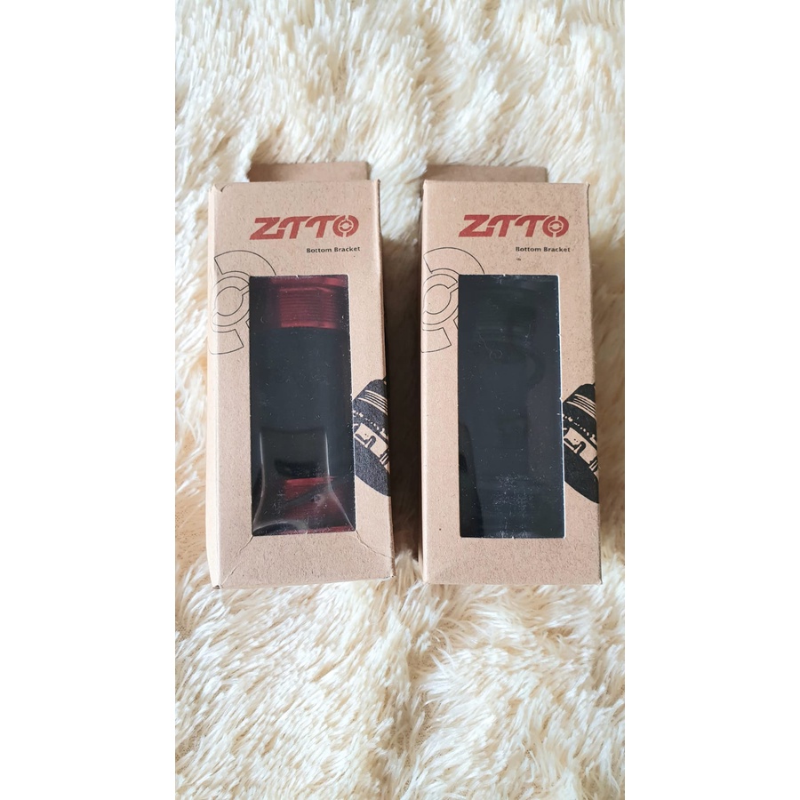 BB ZTTO BB91 non CERAMIC BEARING BOTTOM BRACKET 109 CRANK HOLLOWTECH II HT 2 LONCER not KERAMIK SEPEDA LIPAT BLACK RED MERAH HITAM