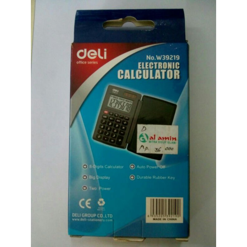 

Deli Kalkulator Mini W39219