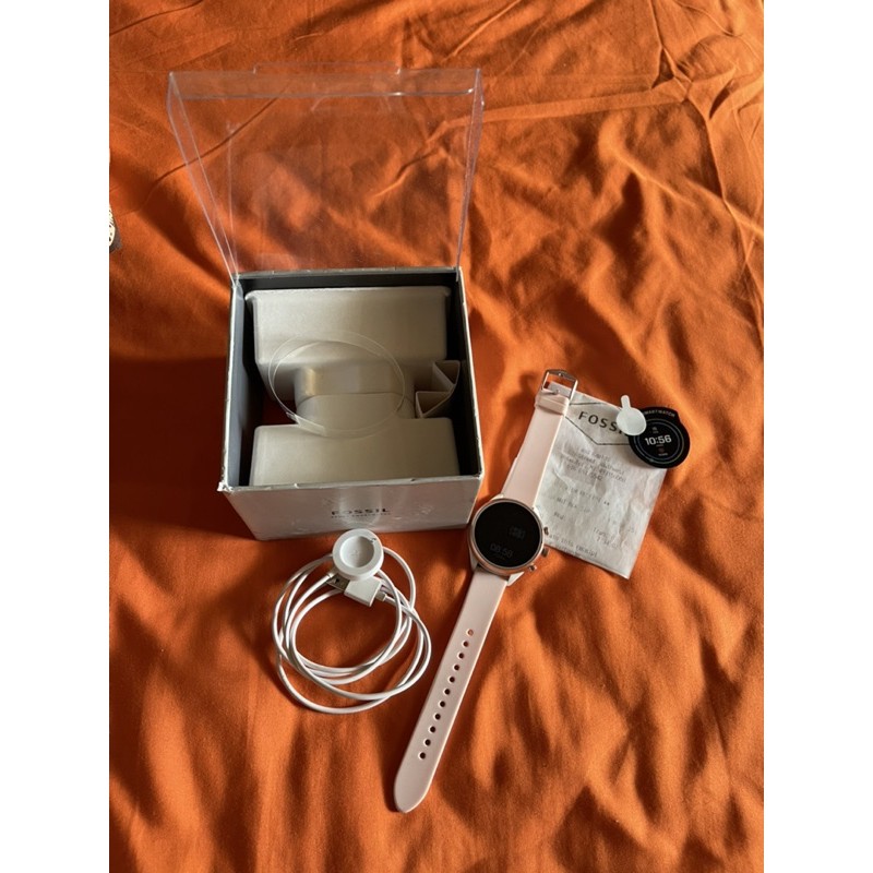 PL fossil smartwatch gen 4 pink