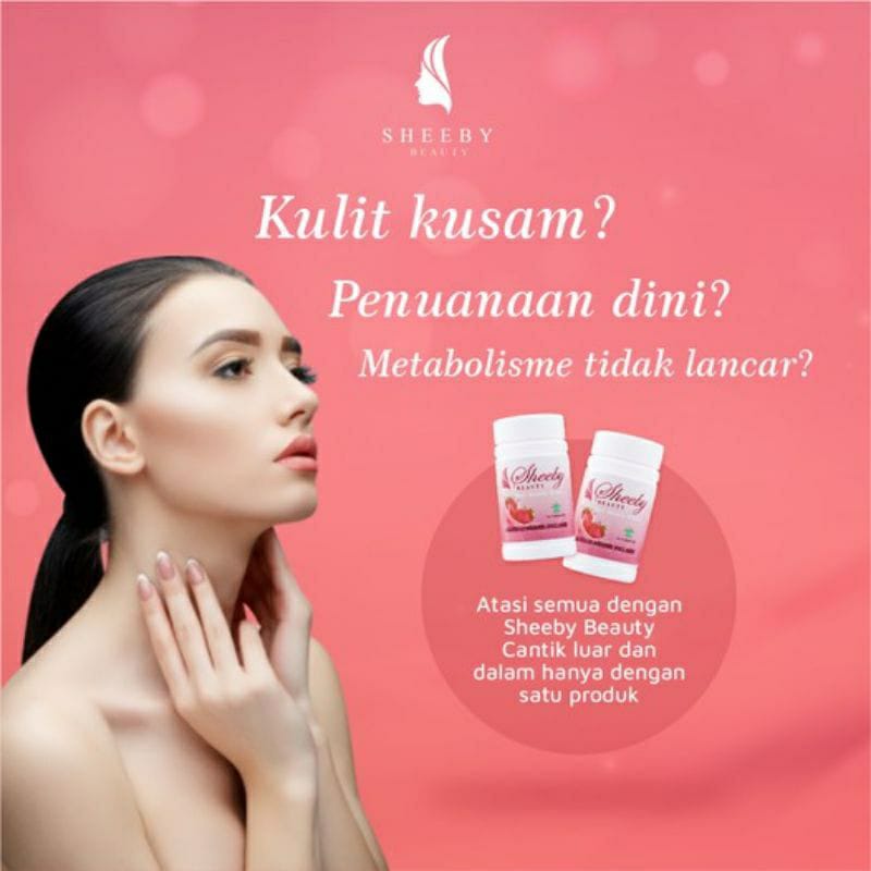 SHEEBY BEAUTY COLLAGEN DRINK NEW PACKAGING / SHEBBY MINUMAN KOLAGEN PEMUTIH BADAN / COLLAGEN SHEEBY / KOLAGEN PEMUTIH SHEEBY BEAUTY