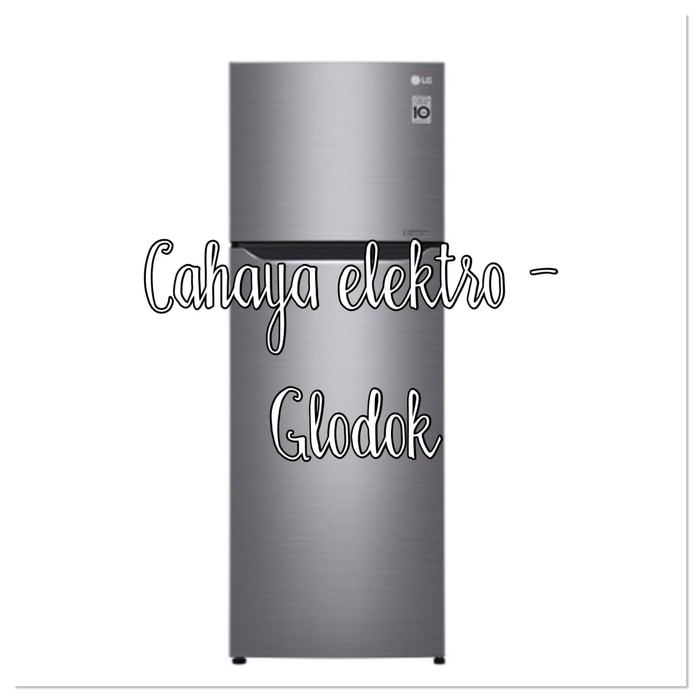 Free ongkir bbrp daerah jakarta Kulkas LG 312Liter 2pintu GN-C372SLCN