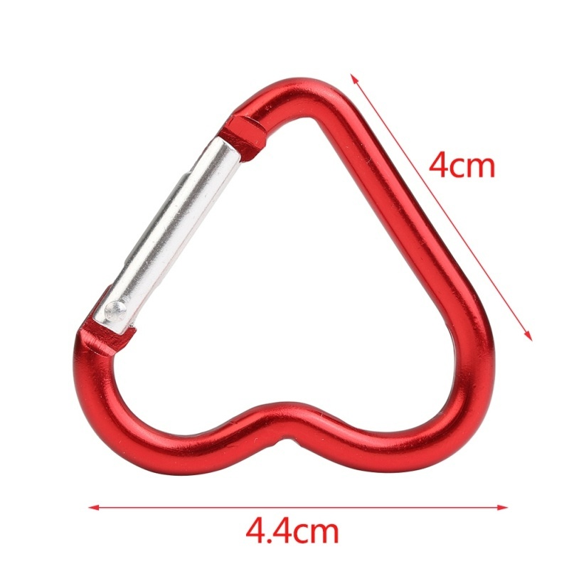 1pc Carabiner Holder Botol Minum Bahan Aluminum Alloy Untuk Camping / Hiking