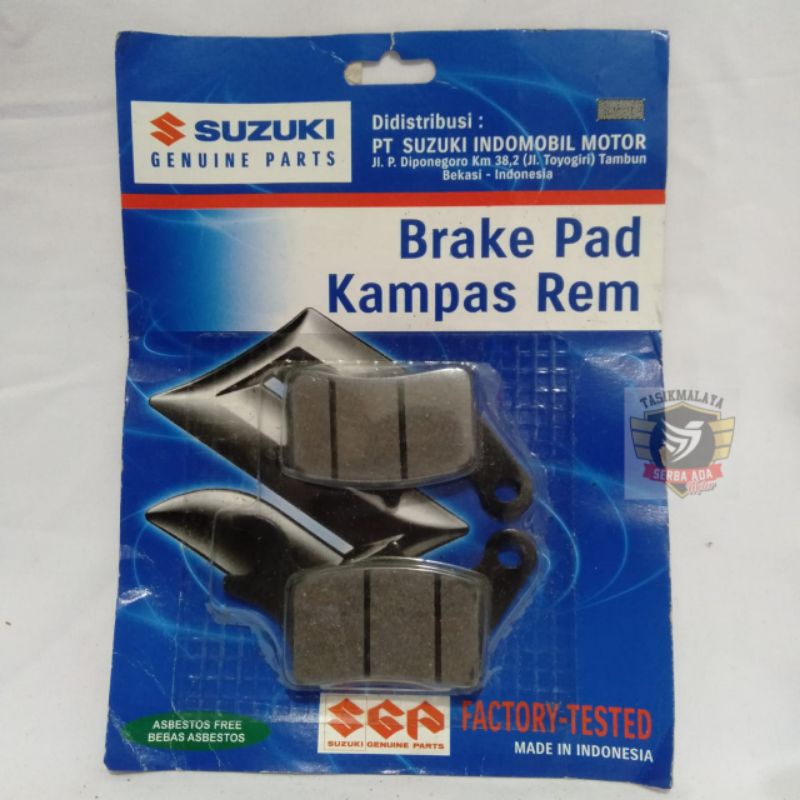 DISPAD / KAMPAS REM DEPAN NEX 2 SUZUKI 100% Original SGP