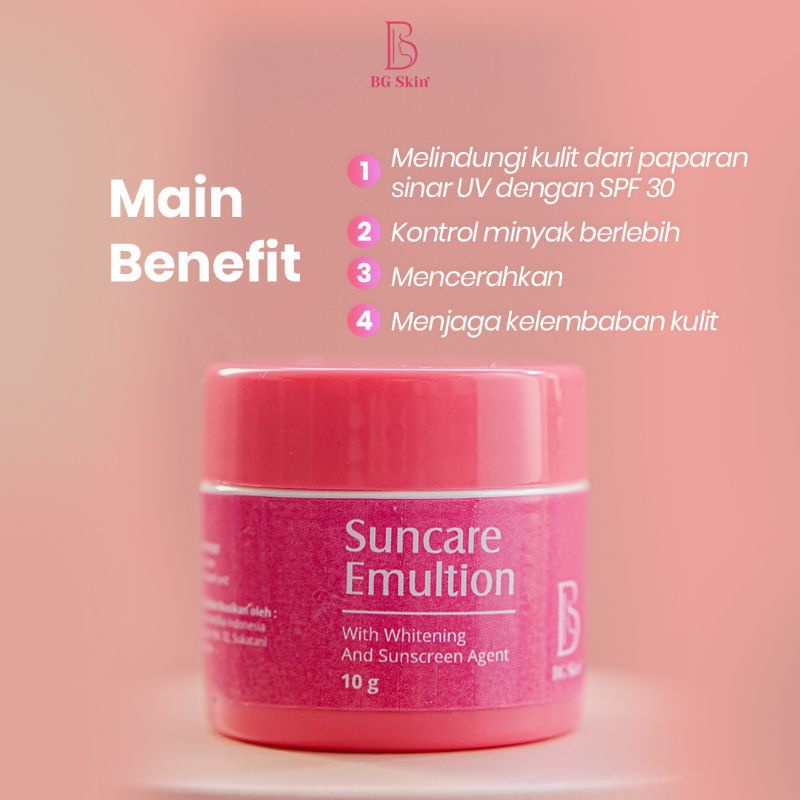 SUNCARE EMULTION BG SKIN SPF 30