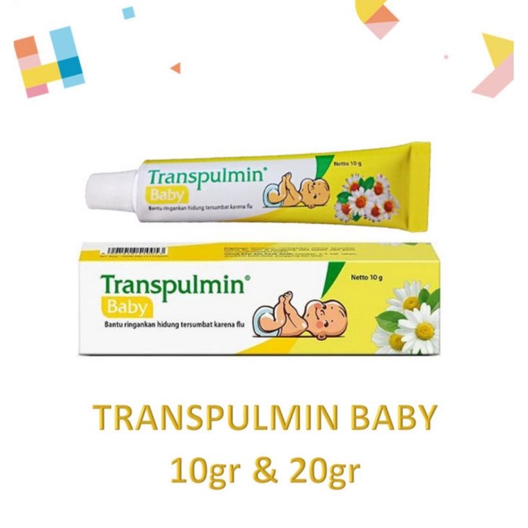 TRANSPULMIN Baby Balm 10g &amp; 20g