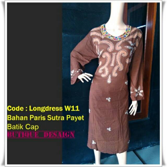 Longdress batik cap