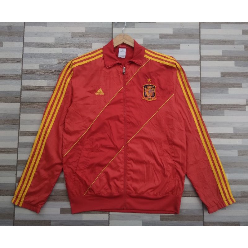 jaket tracktop adidas anthem spain/spanyol world cup 2012