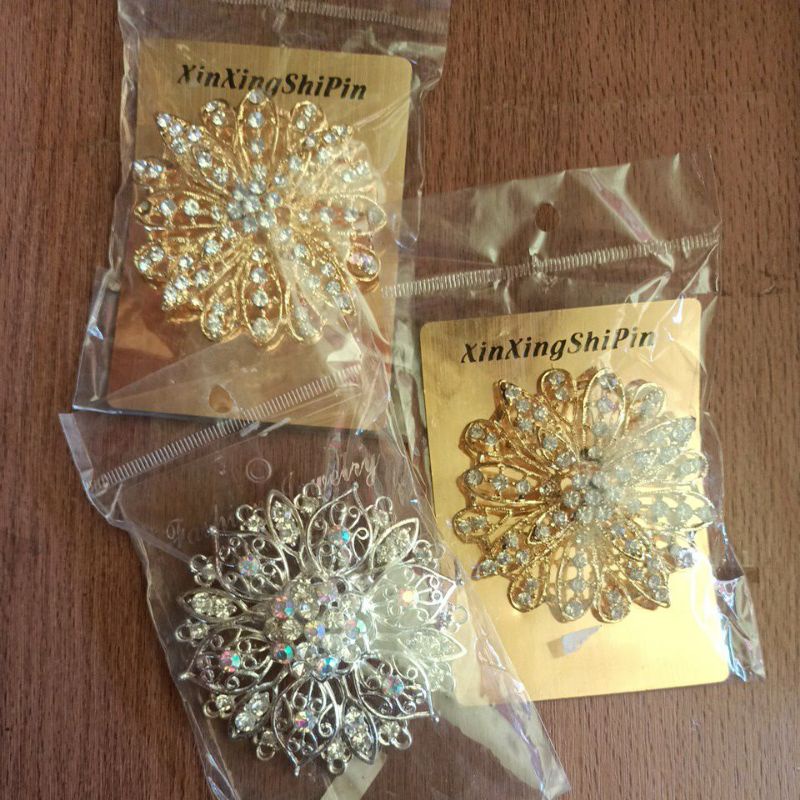 bros bulat besar uk.3inc/bros kebaya/bros besar bulat