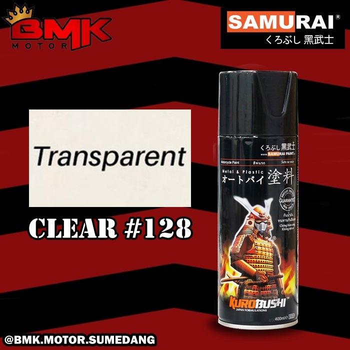 SAMURAI PAINT CLEAR STANDAR #128